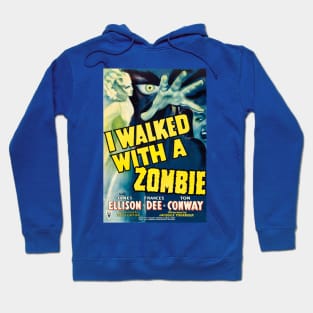 I Walked With a Zombie Movie Poster Hoodie